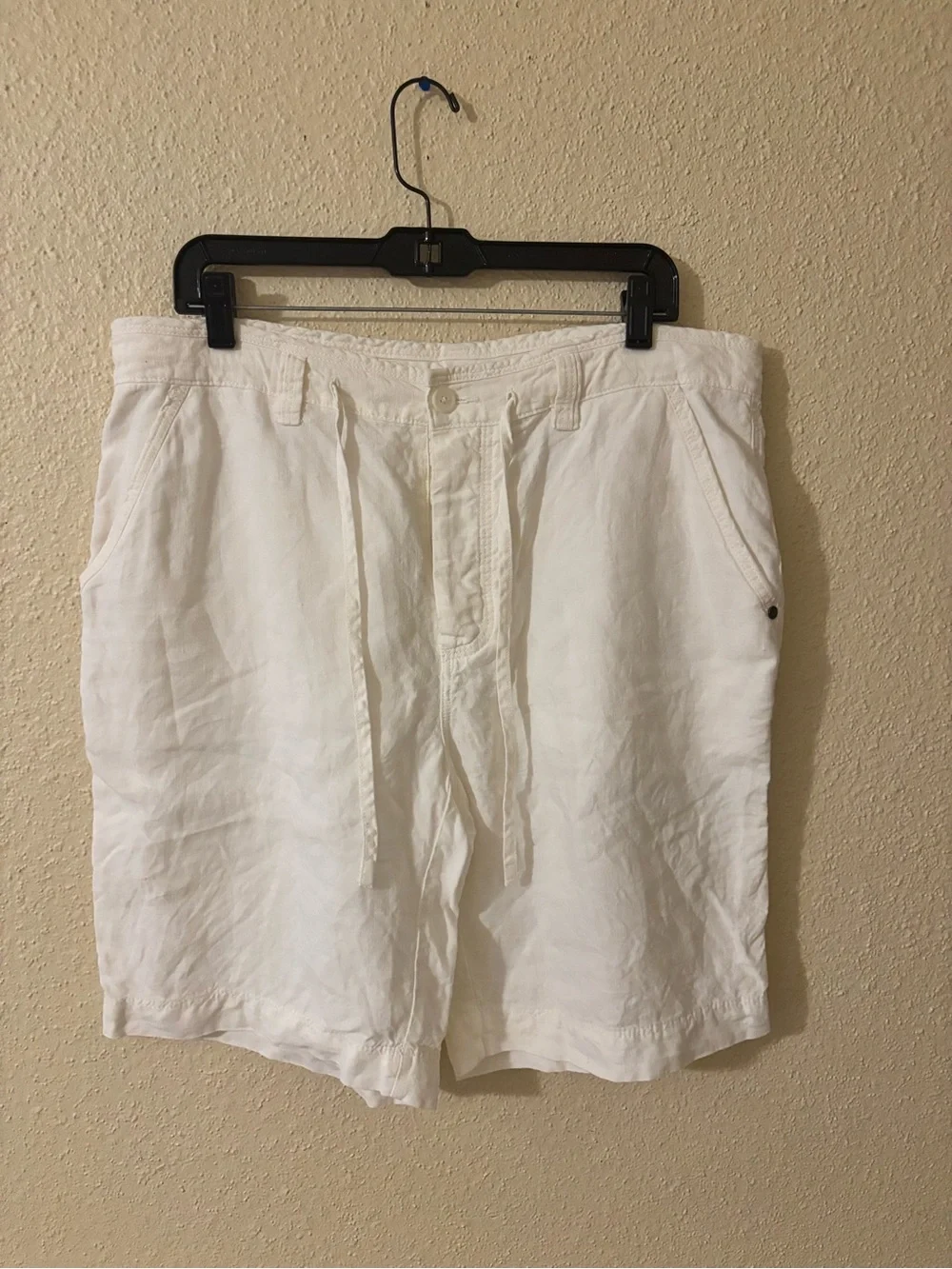 NWOT  Baird Mcnutt Murano Linen Shorts 36/M